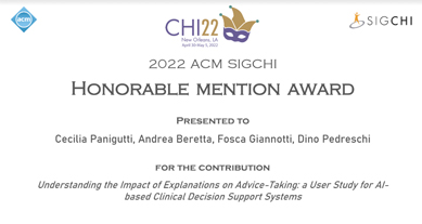 img CHI 2022 award